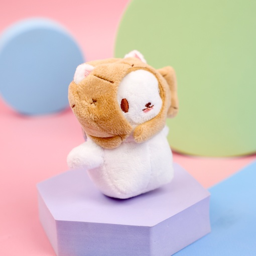 Мягкий брелок "Рыбка-кот" 12см