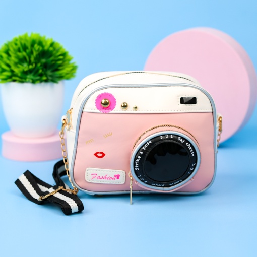 Сумочка "Фотоаппарат" розовый