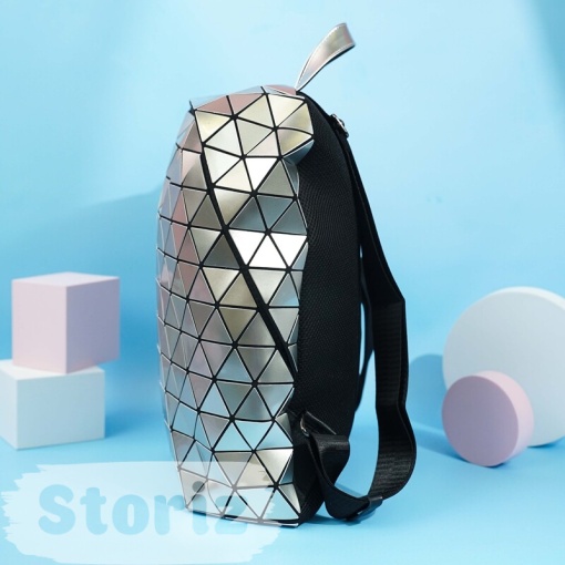 Рюкзак "Geometry style" серебристый