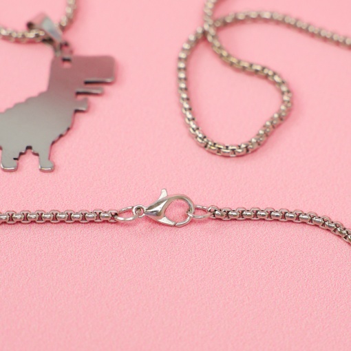 Кулон на цепочке "Dinosaur"