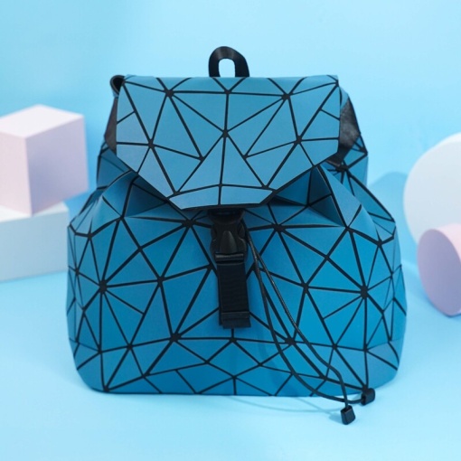 Рюкзак "Luminous Geometry" синий, 35х40см