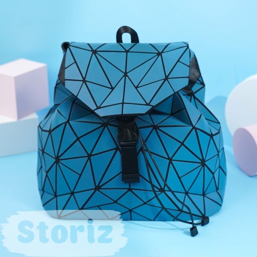 Рюкзак "Luminous Geometry" синий, 35х40см