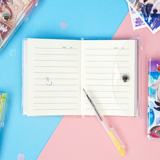 Мини-блокнот с ручкой "Genshin Impact", в асортименте 1 шт.  