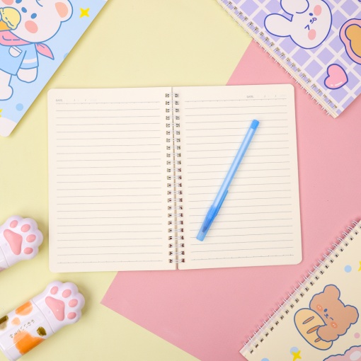 Блокнот "Bear&Bunny" A5, в ассортименте 1 шт. 