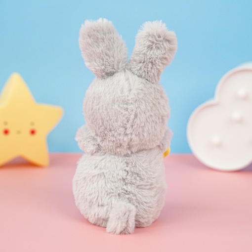 Мягкая игрушка "Кролик" серый, 22 см