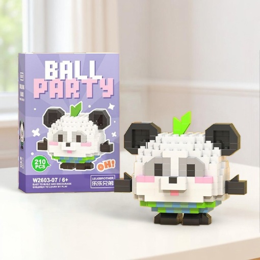 Конструктор "Ball Party" panda №W2603-07 (210 деталей)