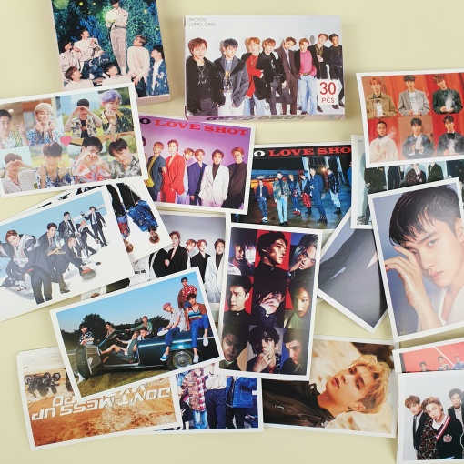 Набор почтовых открыток «K-pop группы»
