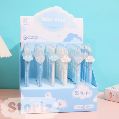 Ручка "Milk Blue" №2863, в ассортименте 1 шт.