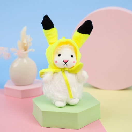 Мягкий брелок "Овечка в шапочке" Пика-Пика, 14 см