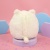 Мягкая игрушка "Котик с авокадо" белый, 20 см