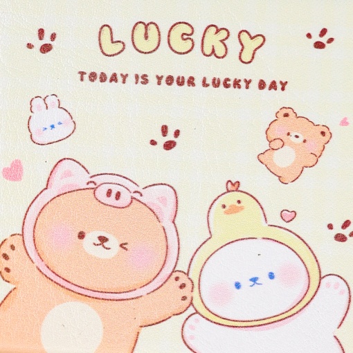 Зеркальце карманное "Bear&Bunny" 829CP, в ассортименте