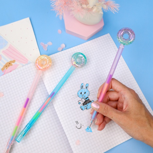 Ручка "Космический Пончик", в ассортименте