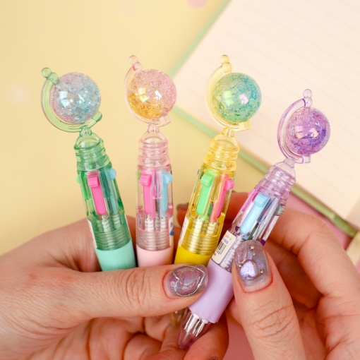 Ручка 4в1 "Глобус" №565, в ассортименте 1шт