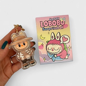 Набор брелков Surprise "Labubu Lobobo" happy №2024, 12шт