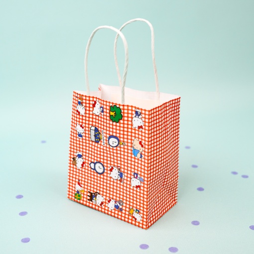 Подарочный пакет "Кт" 14,5x12,5x7,5 см