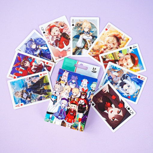 Игральные карты "Genshin Impact" D