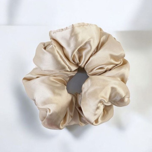 Резинка для волос "Satin" бежевый