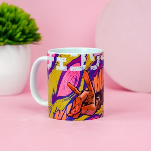 Кружка "Человек Бензопила" №3, 300 мл оптом со склада!