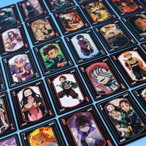 Набор игральных карт "Demon Slayer" C, в коробке 24шт