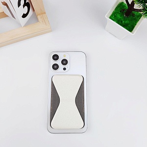 Чехол для карты "На телефон" Бабочка, белый