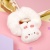 Резинка для волос плюшевая "Cute animals", кролик