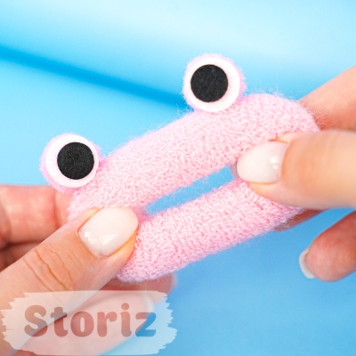 Резинка для волос "Frog" розовый