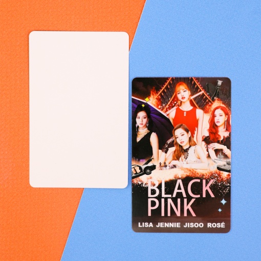 Набор картонных карточек "K-pop" Blackpink Pink Venom, 30шт.