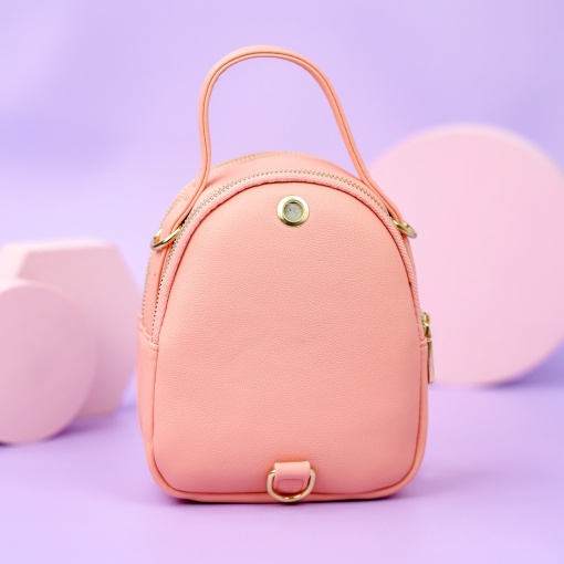 Рюкзак "Forever Young" розовый, с тремя отделениями