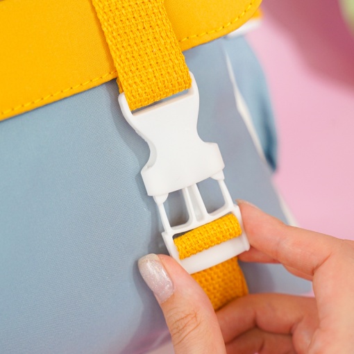 Рюкзак "Young times" сине-оранжевый