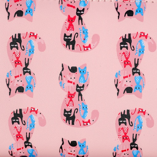 Мини-кошелек "Cute Kitten" розовый