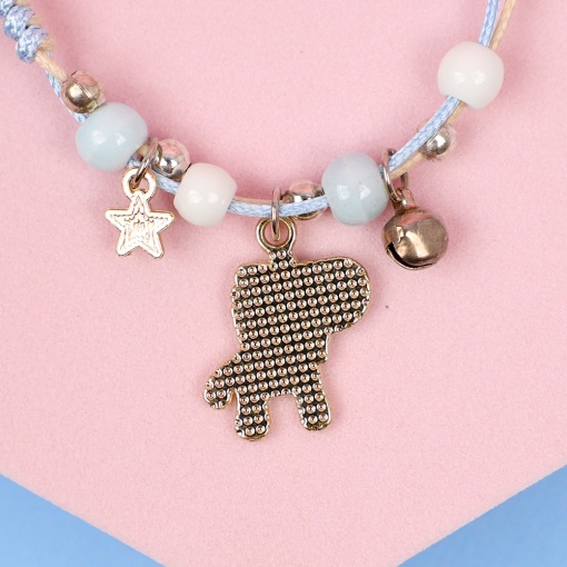 Браслет "Пони", голубой №534H