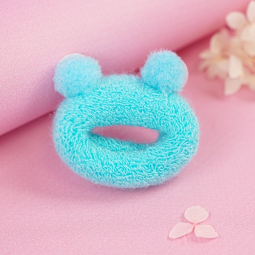 Резинка для волос "Frog" голубой