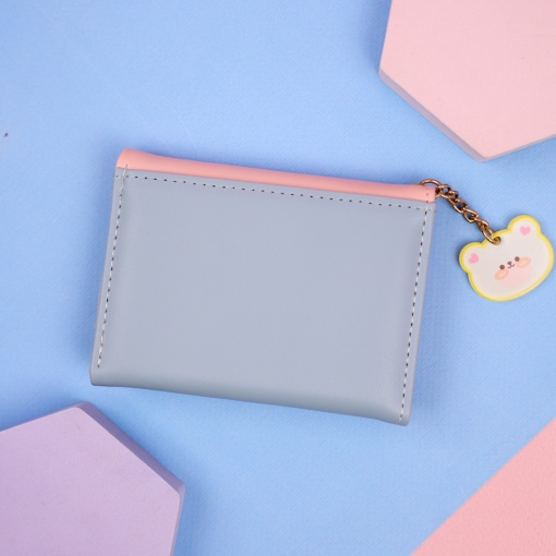 Мини-кошелек "Bear" розовый