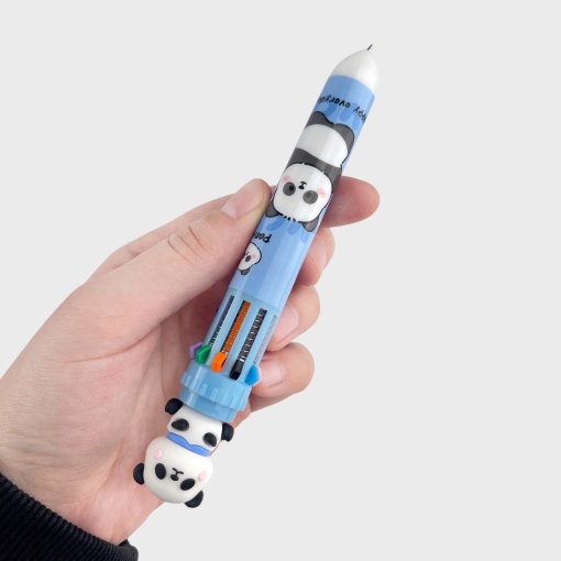 Набор ручек 10в1 "Панда" №9026, в шоу-боксе 36шт