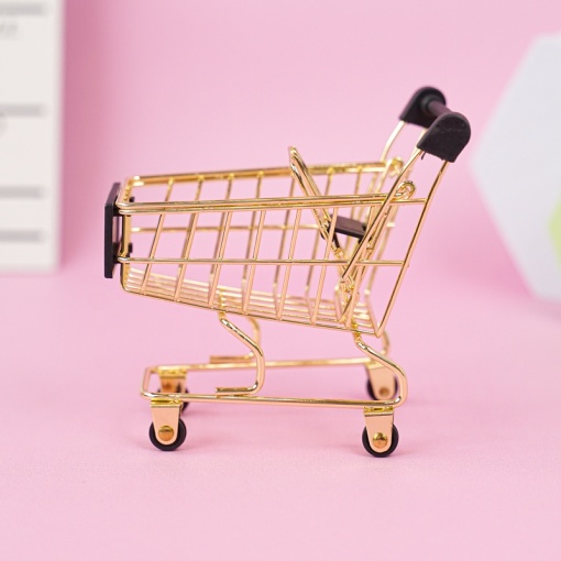 Тележка золотистая оптом