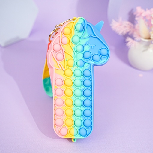 Пенал "Pop It Unicorn"