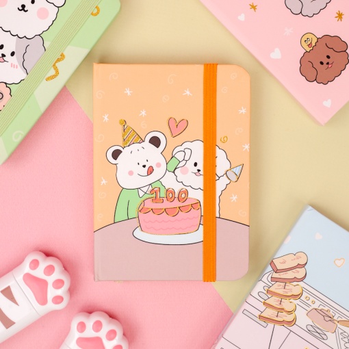 Блокнот "Animals" №88008, A7, в ассортименте 1шт