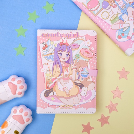Блокнот "Candy Girl" №3669, 185x130 мм