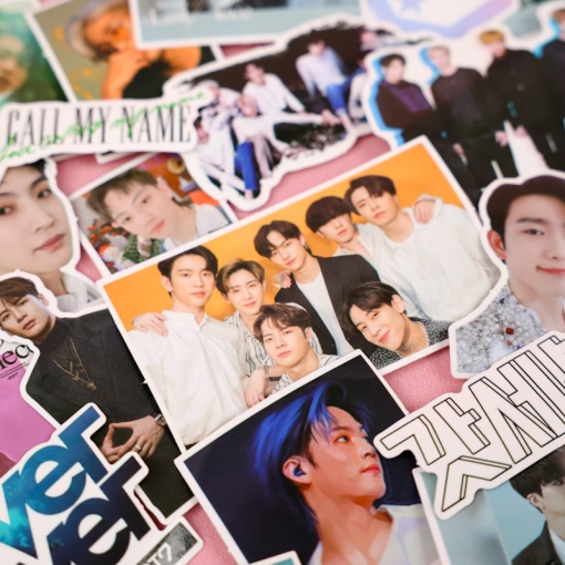 Наклейки для стикер бомбинга "K-Pop" GOT7 (85 шт.)