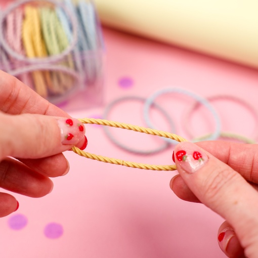 Набор резинок для волос "Strong elastic" 50 шт, пастельный