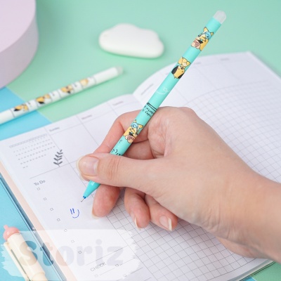 Ручка со стирающимися чернилами и стирашка "Fox"