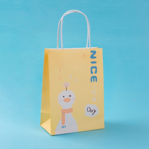Подарочный пакет "Duck" nice day, 21x15x10 см