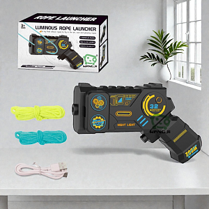 Пистолет-катапульта веревок "Rope Launcher", черный