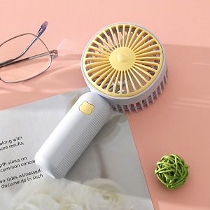 Вентилятор ручной "Mini Fan" голубой