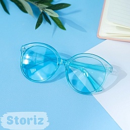 Солнцезащитные очки с чехлом "Color" blue