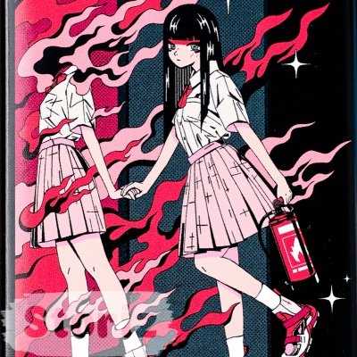 Обложка на паспорт "Anime girl" STORIZ