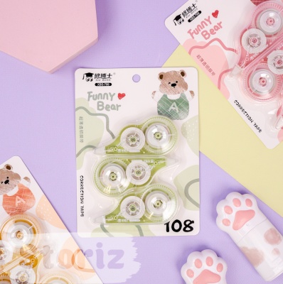 Корректор "Funny Bear" №108 набор 3 шт., в ассортименте, 1 шт.