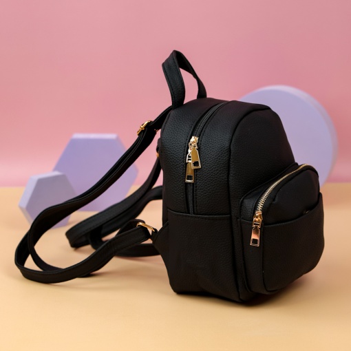 Рюкзак кож.зам."Mini" черный