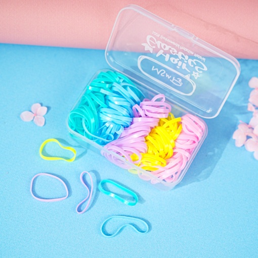 Набор силиконовых резинок для волос "Color №3"