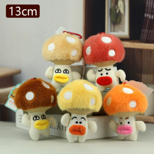 Мягкий брелок "Гриб с губами" в ассортименте 1шт